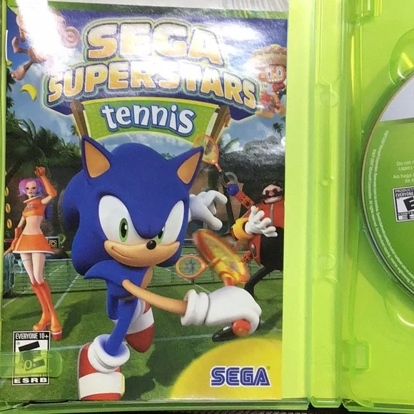 XBOX360 SEGA SUPERSTAR TENNIS. XBOX LIVE ARCADE COMPILATION DISC - Picture 6 of 10